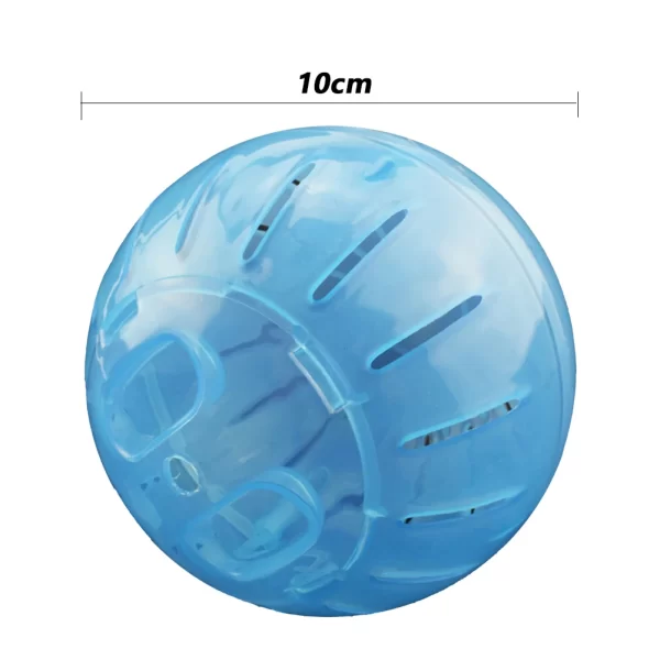 Clear Plastic Pet Rodent Mini Jogging Ball Hamster Exercise Running Ball Toys Small Animal Toy Play House Exercise Toy - Image 11