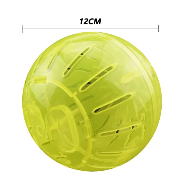 Clear Plastic Pet Rodent Mini Jogging Ball Hamster Exercise Running Ball Toys Small Animal Toy Play House Exercise Toy - Image 9