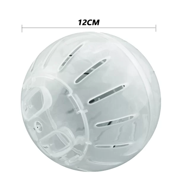 Clear Plastic Pet Rodent Mini Jogging Ball Hamster Exercise Running Ball Toys Small Animal Toy Play House Exercise Toy - Image 12