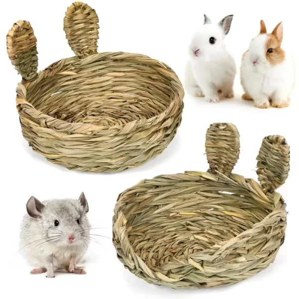 Woven Grass Small Pet House