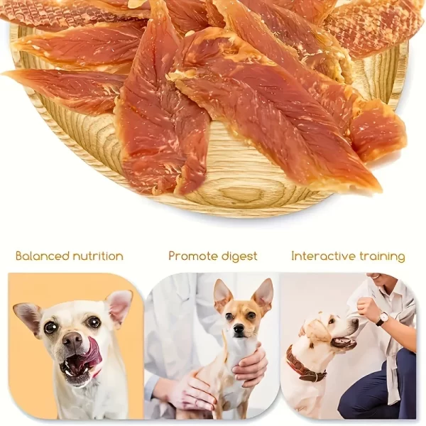 100g/500g(3.53oz/1.1LB )Chicken For Dogs, Chicken Dog Treats For Small Dogs, Medium Pets And Large Breeds, Natural Dog Treats - Image 5