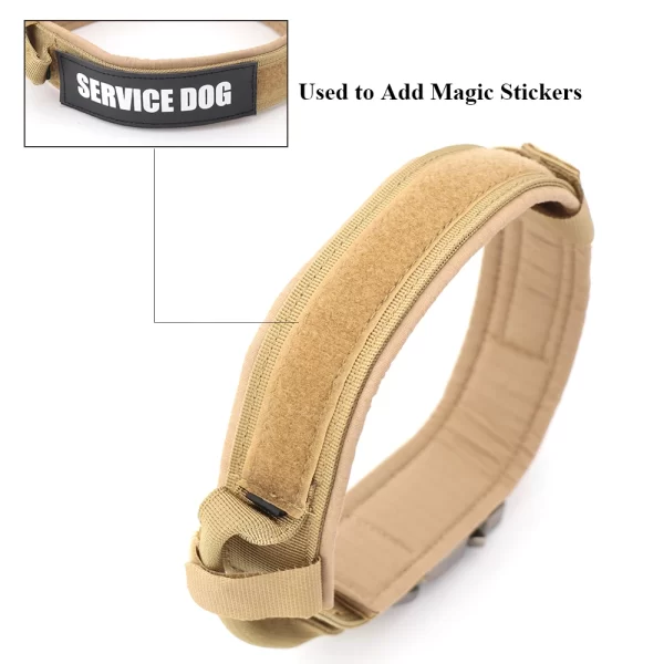 Dog Training Collar Adjustable Tactical Dog Collar And Leash Set Control Handle Pet Lead Collar For Dogs - Image 14