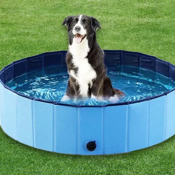 Dog Swimming Pool Portable Plastic Pool Grooming Tub Bathing Scratch Resistance Pet Pools Bathtub for Dogs - Image 3