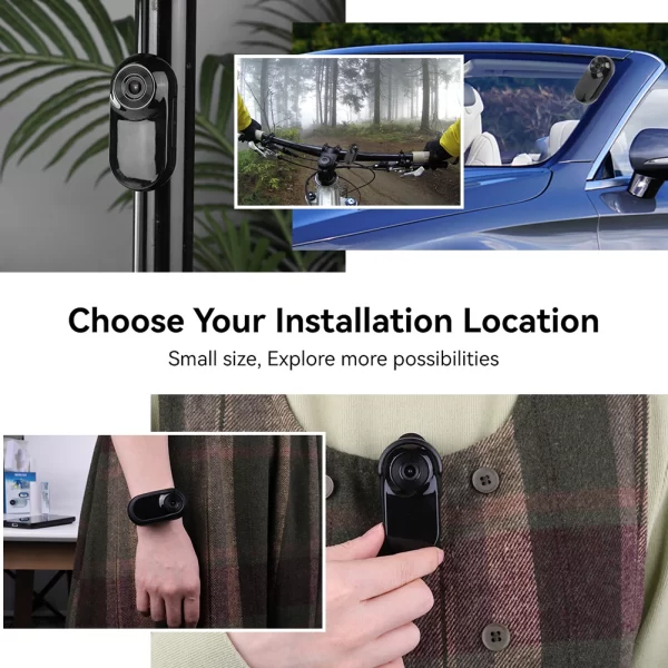 HD 1080P Dog Tracker Collar No WiFi Needed Dog Cat Pet Camera Collar Nanny Camera Video Records with 32G Card for Indoor/Outdoor - Image 4