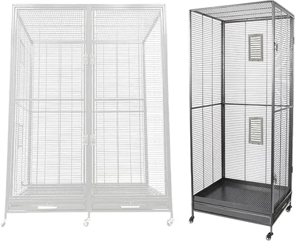 Exotic Borneo Small Animal house - for Sugar Gliders, Squirrels, Marmosets & Other Small Pets - Image 8