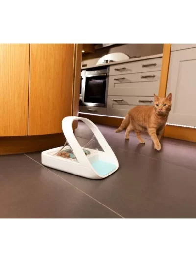 Sure Petcare -SureFlap - SureFeed - Microchip Pet Feeder - Selective-Automatic Pet Feeder Makes Meal Times Stress-Free