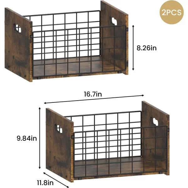 Metal Dog Toy Basket Organizer | Wooden Pet Storage Box for Puppy/Small Dogs | Multi-Purpose Chest for Leash, Blanket, Dog Food - Image 3
