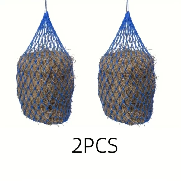 (2pcs) Horse Hay Net, Slow Feed Hay Bag, Feeding Net for horse, sheep, donkey, goat and more - Image 10