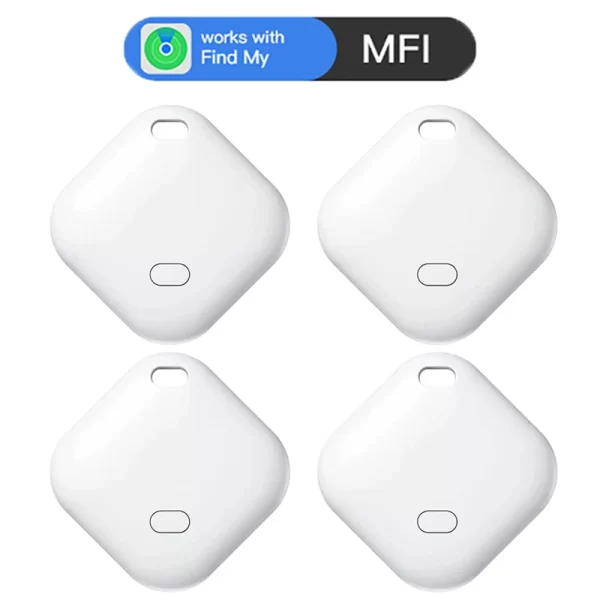 4PCS GPS Tracker Locator Bluetooth Tag Device Finders Work with Apple Find My APP Anti-Lost Smart Tracker for Key Wallet Pet Car - Image 7