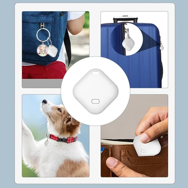 4PCS GPS Tracker Locator Bluetooth Tag Device Finders Work with Apple Find My APP Anti-Lost Smart Tracker for Key Wallet Pet Car - Image 3