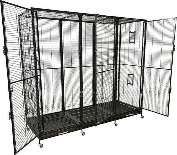 Exotic Borneo Small Animal house - for Sugar Gliders, Squirrels, Marmosets & Other Small Pets - Image 9
