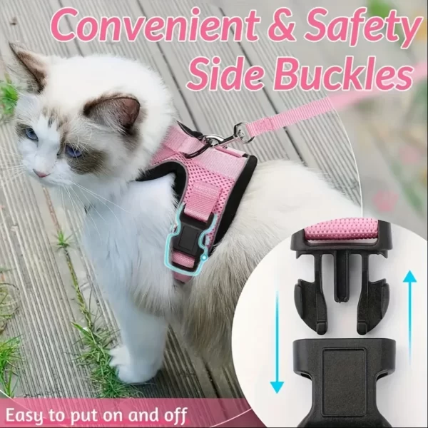 Cat Harness and Non-Slip Adjustable Leash - Image 6