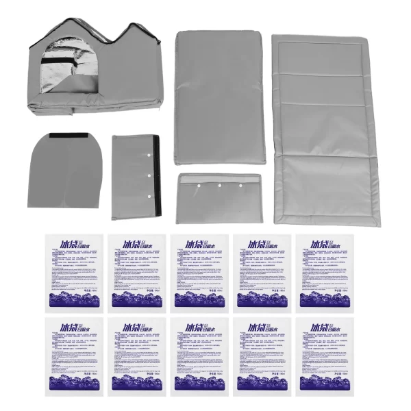 Cat Cooling House Long Lasting Cooling Oxford Cloth Bite Resistant  Pet Cooling House for Cat Dog Cat Ice Cooling House - Image 3