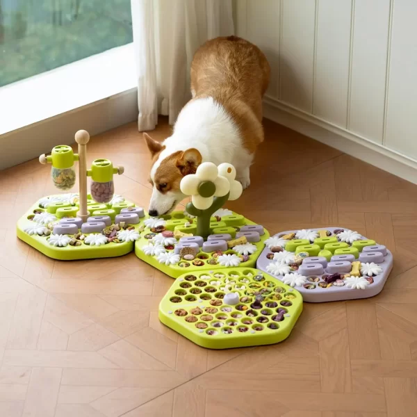 MEWOOFUN Level 4 Dog Puzzle Toy Enrichment Toys for Dogs IQ Training Dog Slow Feeder Interactive Toys for All Breeds - Image 9