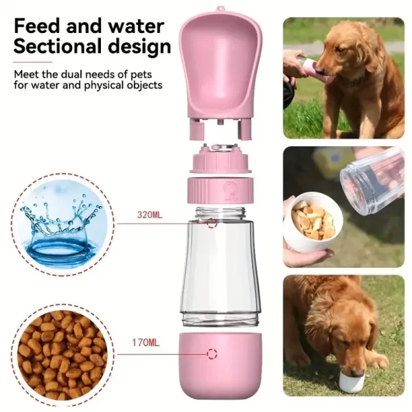 Travel-Friendly Portable Dog Water Cup - Durable Outdoor Pet Feeding & Water Dispenser for Dogs & Cats - Essential Pet Supplies - Image 3