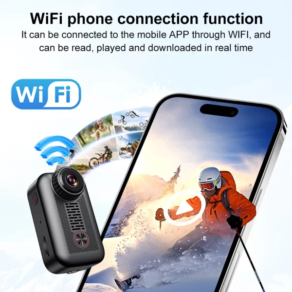 2K Pet Collar Camera with 32GB SD Card WiFi Dog Collar Camera Pet Camera Accessories for Pets - Image 3