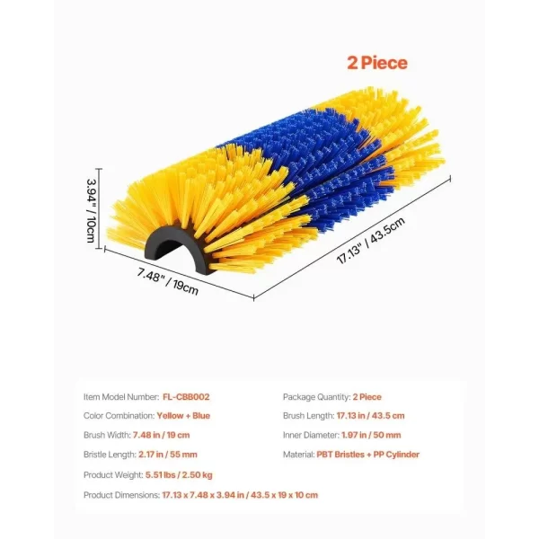 2 pcs-Dual Sided Horse Scratch Brush for Itch Relief Durable Animal Grooming Brush - Image 2