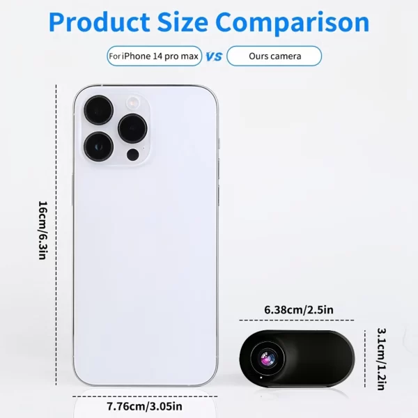 HD 1080P Wireless Collar Camera No Wi-Fi Needed Dog Cat Camera Collar Nanny Camera Video Records - Image 6