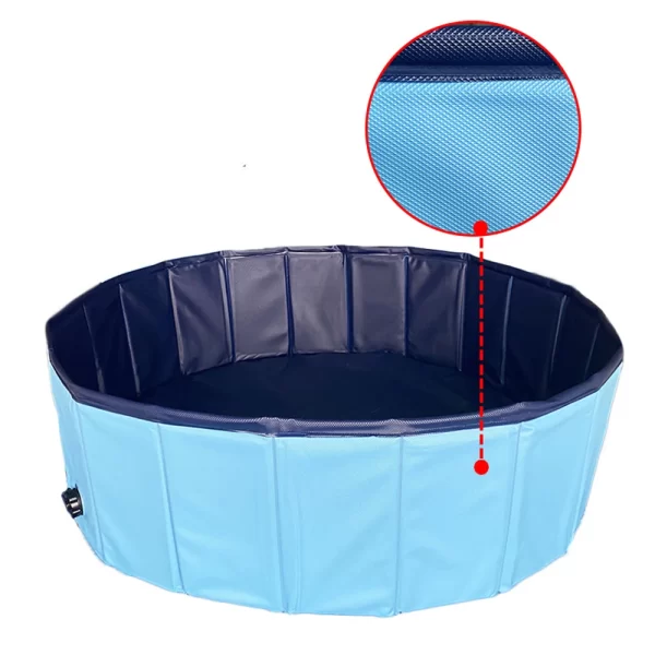 Dog Swimming Pool Portable Plastic Pool Grooming Tub Bathing Scratch Resistance Pet Pools Bathtub for Dogs - Image 4