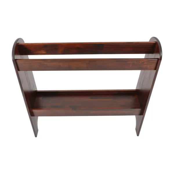 Wooden Saddle Rack Ideal Saddle Stand for Horse Gear and Horse Tack Organizers Saddle Rack with Shelf 31.8*30*11.2 Inch - Image 3