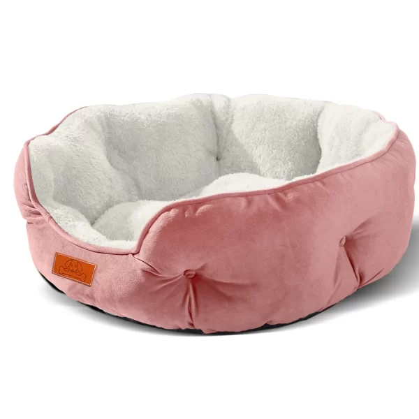 Pet Bed for Small/Medium Pets, Soft, Washable, Non-Slip Base, Water Resistant - Image 7