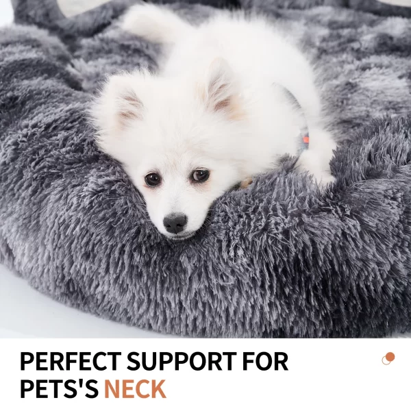 Cozy Comfy Pet Dog Bed Paw Shape Warm Dog Bed Cushion for Your Furry Friend Fluffy Dog Bed Cat Mat Deep Sleeping Warm Thickened - Image 3