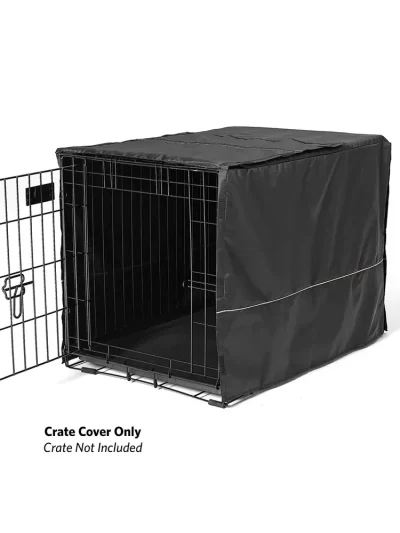 Dog Crate Cover Easy Assemble Privacy Security Comfort 1 2 3 Door Crates Proper Ventilation Visibility Washer Dryer Safe