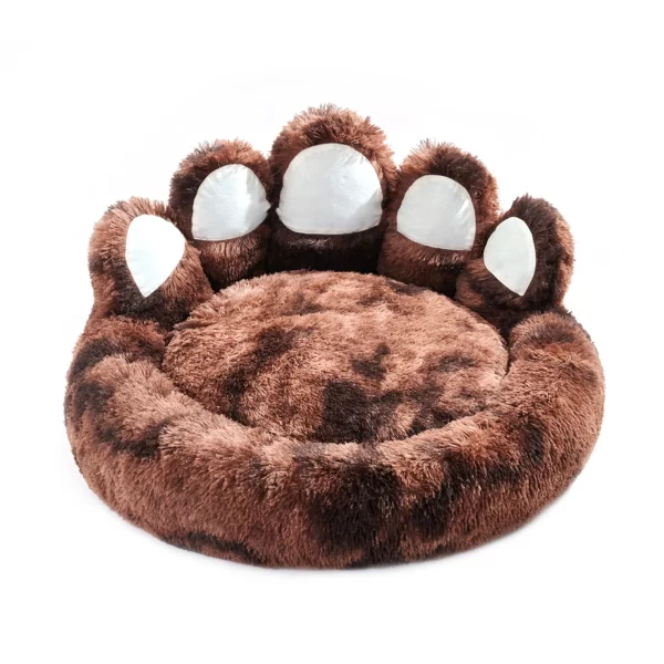 Cozy Comfy Pet Dog Bed Paw Shape Warm Dog Bed Cushion for Your Furry Friend Fluffy Dog Bed Cat Mat Deep Sleeping Warm Thickened - Image 7