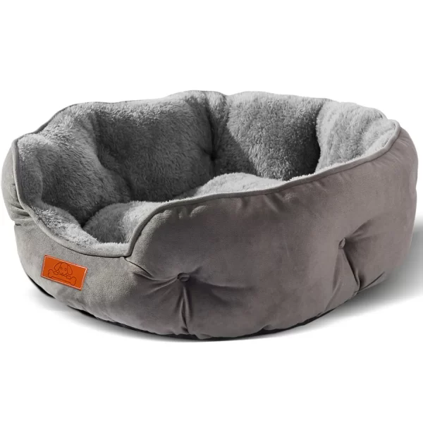 Pet Bed for Small/Medium Pets, Soft, Washable, Non-Slip Base, Water Resistant - Image 6