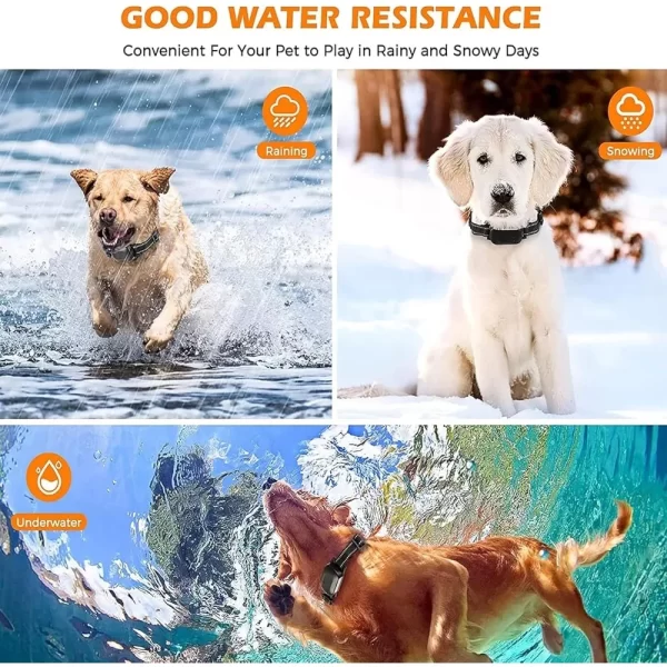 Wireless Dog Fence, Electric Dog Fence & Remote Training Collar, Waterproof and Rechargeable, Vibration & Shock, Range of 80-164 - Image 3