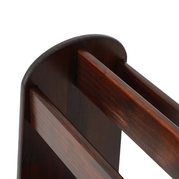 Wooden Saddle Rack Ideal Saddle Stand for Horse Gear and Horse Tack Organizers Saddle Rack with Shelf 31.8*30*11.2 Inch - Image 4