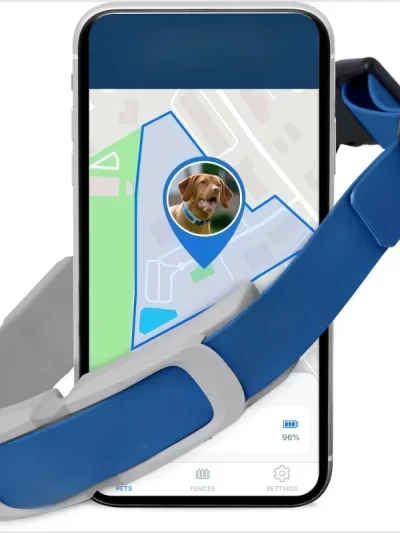 Guardian GPS + Tracking Dog Fence Collar Pet Safe GPS Dog Collar Fence System, GPS Dog Collar Fence System