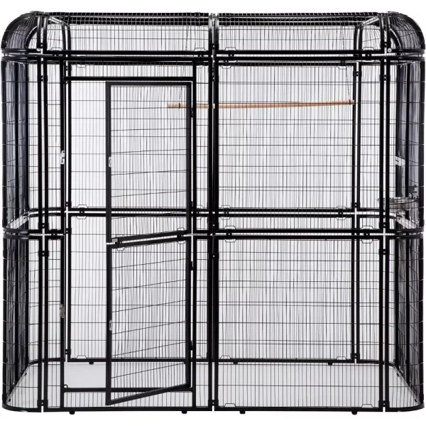 Large Walk-in Cages Heavy Duty Bird Cage Outdoor Aviary Parrot Macaw Conure Lovebird Pet House Finch Parakeet Cockatiel Macare B - Image 4