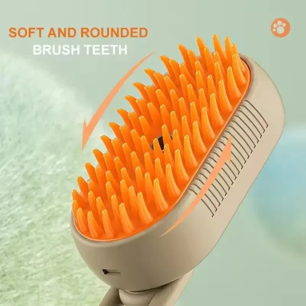 Pet Steam Brush Steam Cats Comb Electric Sprayer for Massage Wool Cat Brush Vaporizer Hair Removal Grooming Pets Accessories - Image 8