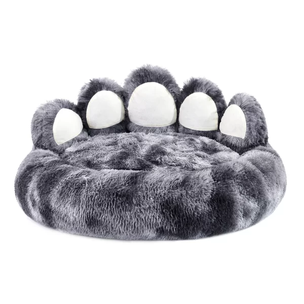 Cozy Comfy Pet Dog Bed Paw Shape Warm Dog Bed Cushion for Your Furry Friend Fluffy Dog Bed Cat Mat Deep Sleeping Warm Thickened - Image 8