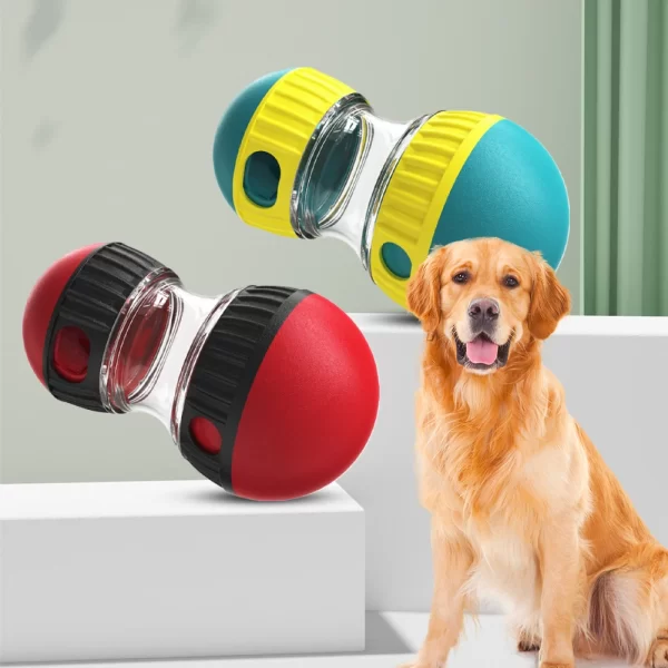 Pet Slow Feeder Food Dispensing Dog Toy Dog Enrichment Toy IQ Training & Playing Improves Pets Digestion Dog Treat Ball - Image 4