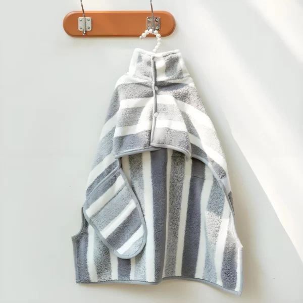 Oversized Dog Bathrobe Quick Drying Absorbent Golden Shiba Cat Towel for Pet Health Care And Hygiene - Image 3