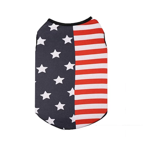 American Flag Patriotic Dog Bandana Scarf Set with Bow Tie Adjustable Pet Neckerchief for Small Medium Large Dogs Cats - Image 7