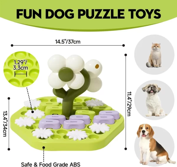 MEWOOFUN Level 4 Dog Puzzle Toy Enrichment Toys for Dogs IQ Training Dog Slow Feeder Interactive Toys for All Breeds - Image 4