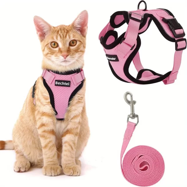 Cat Harness and Non-Slip Adjustable Leash