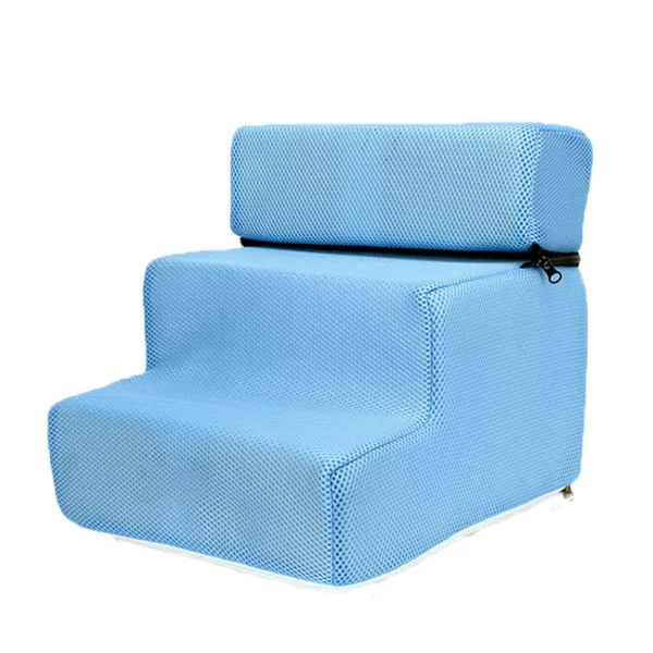 Pet Ladder Cover Non-Slip Detachable Zippered Mesh Fabric Stairs Cover Washable Dog Ramp Stair Cover - Image 6