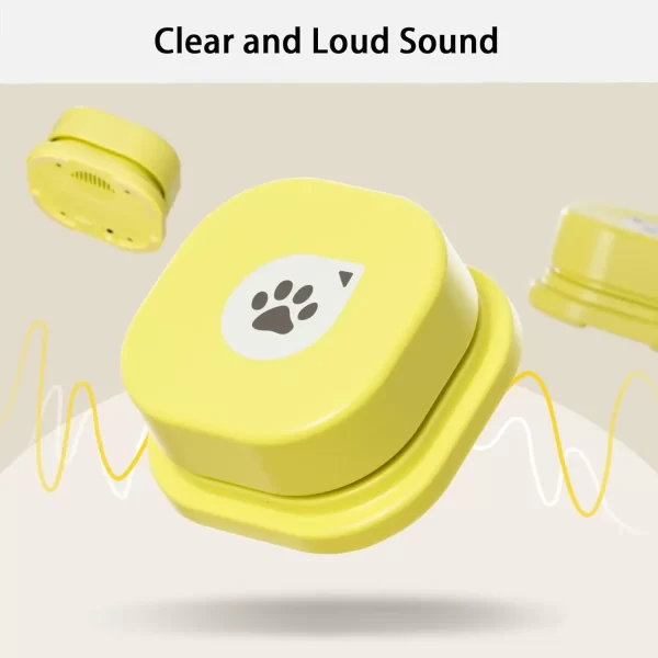 Mewoofun Voice Recording Button Pet Toys Dog/Cat Buttons for Communication Pet Training Buzzer Recordable Talking Button with Mat - Image 3