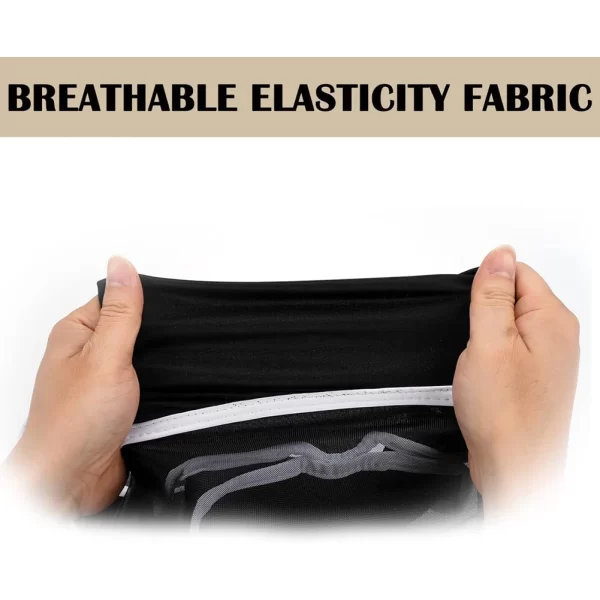 Horse Fly Masks Breathable Horse Head Cover Anti-Mosquito Horse Summer Eye Shield Adjustable Outdoor Riding Equestrian Equipment - Image 8