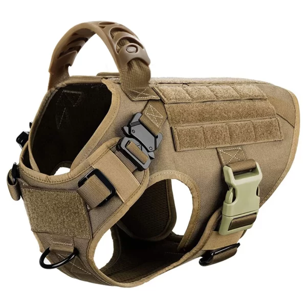 Large Dog Harness And Leash Set Pet German Shepherd Malinois Training Walking Vest Dog Harness And Collar For Medium Large Dogs - Image 6