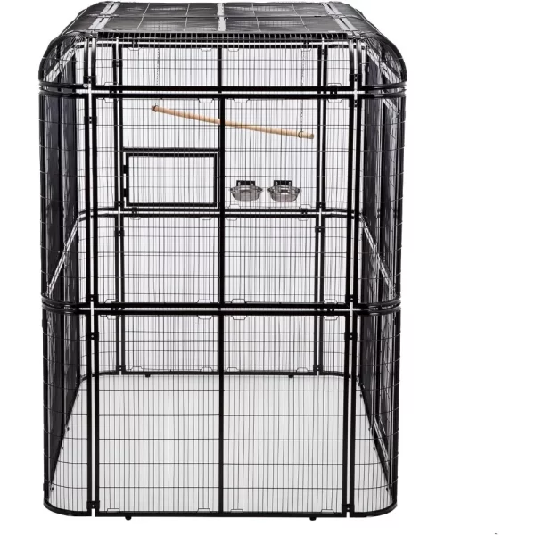 Large Walk-in Cages Heavy Duty Bird Cage Outdoor Aviary Parrot Macaw Conure Lovebird Pet House Finch Parakeet Cockatiel Macare B - Image 5