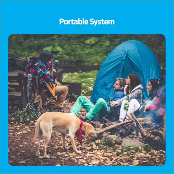 Wireless Dog Fence System Circular Adjustable Up to ½ Acre Portable Waterproof Receiver Collar Tone Static Correction Training - Image 5