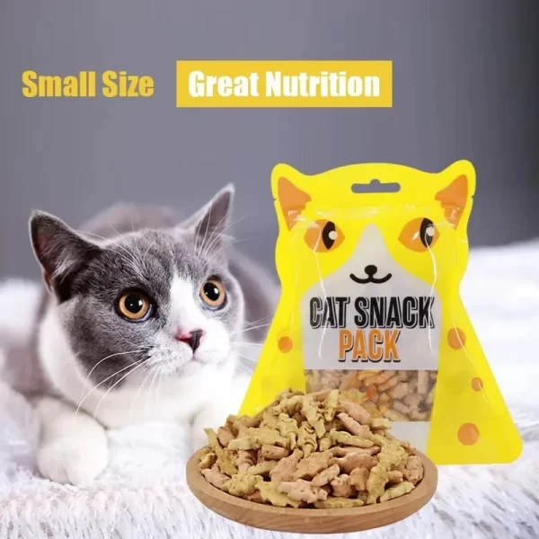 Cat Biscuits Salmon Snacks Chicken Tuna Multiplicity Nutrition Health Easy To Eat Digest Crispy Catnip Fish Biscuits Pet Snacks - Image 2