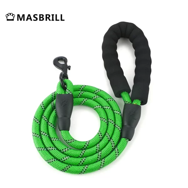 MASBRILL Dog Harness No Pull Nylon Adjustable Reflective Dog Vest Harness 2 Metal Leash Hooks Easy Control Handle Walking - Image 9