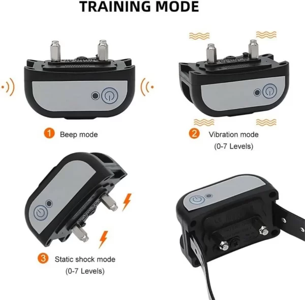 Wireless Dog Fence Electric Pet Containment System Shock Collars For 3 Dogs Adjustable Range - Image 4