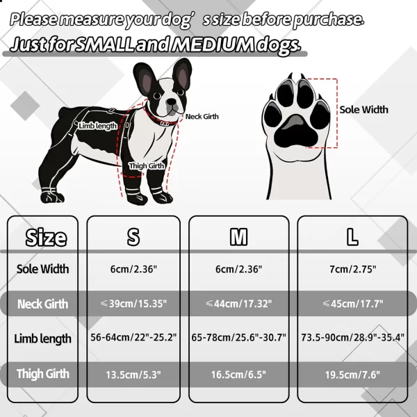 Outdoor Walking Dog Boot Leggings for Small Medium Large Dogs Suspender Boots Waterproof Snowy Dog Paw Protects Boot Covers - Image 5